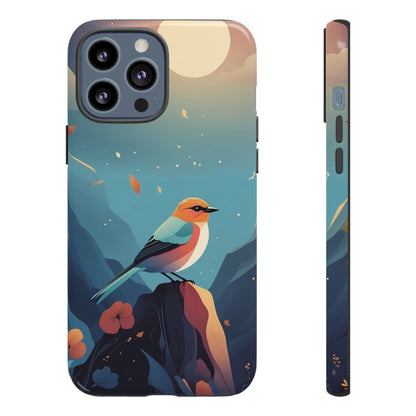 Stylised Bird Design Phone Case - Multicolor Phone Case - iPhone 13 Pro Max / Glossy