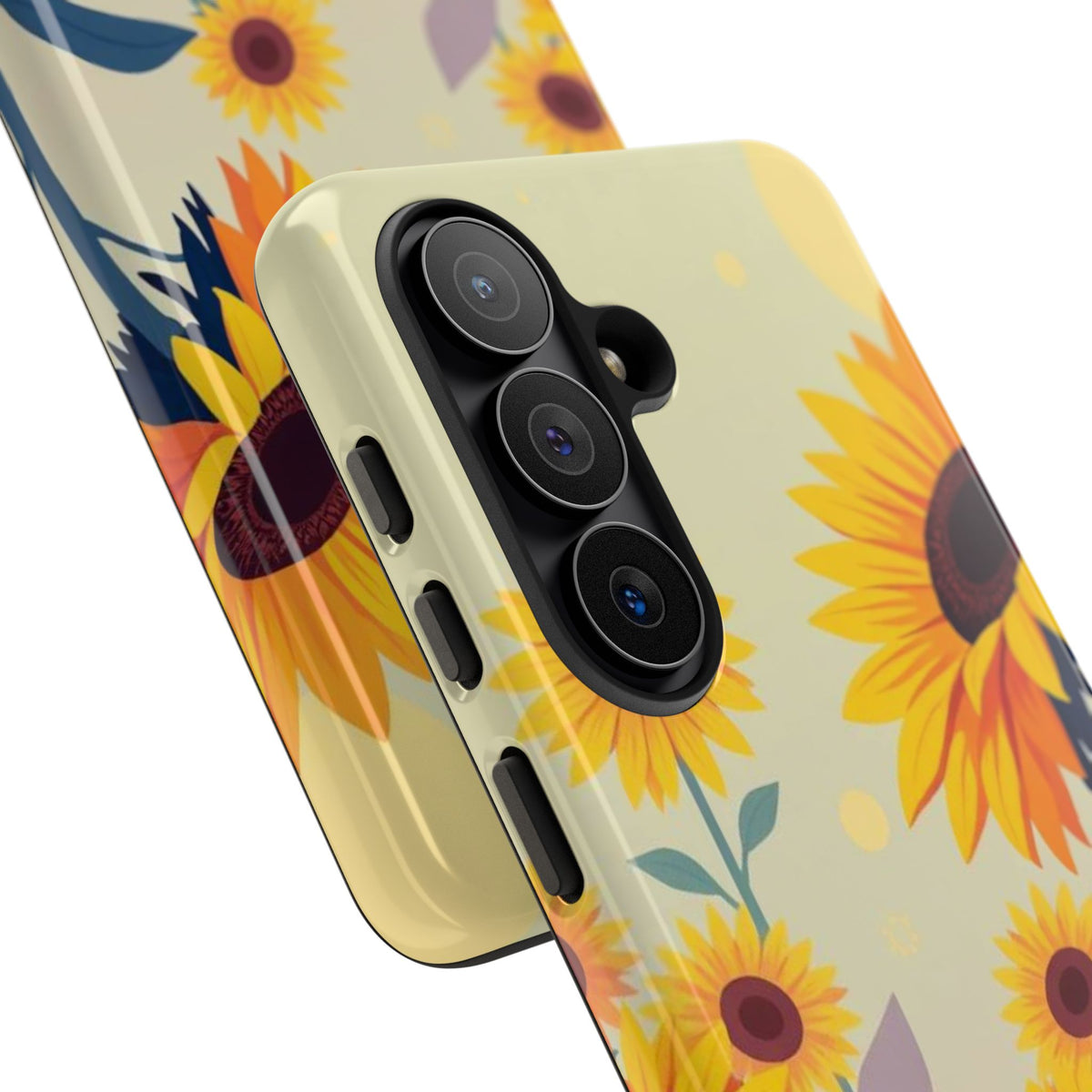 Modern Flat Sunflower Design Phone Case - Multicolor Phone Case