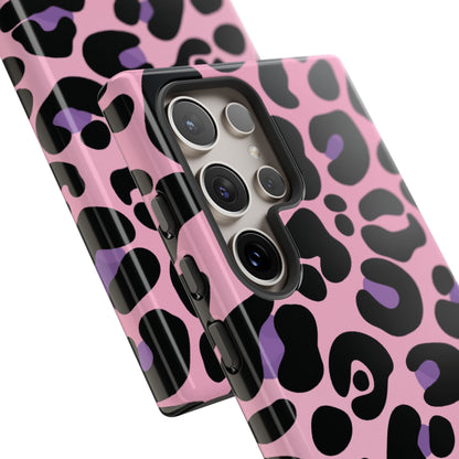 Pretty Pink & Lavender Leopard Print
