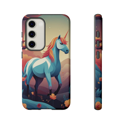 Stylised Unicorn Design Phone Case - Multicolor Phone Case - Samsung Galaxy S23 / Glossy