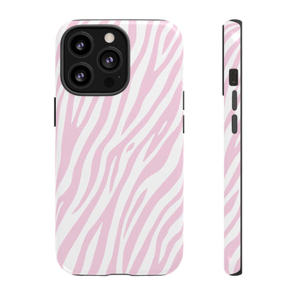 Blush Tiger Print Phone Case