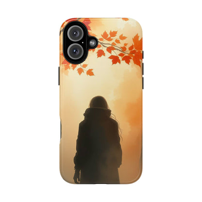 iPhone 16 Plus / Glossy Phone Case - Watercolour Mysterious Woman Phone Case
