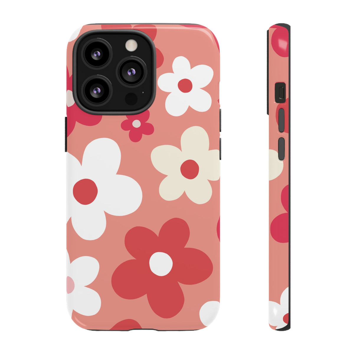 Cute Pink Daisy Pattern #1 Phone Case - Pink Phone Case - iPhone 13 Pro / Glossy
