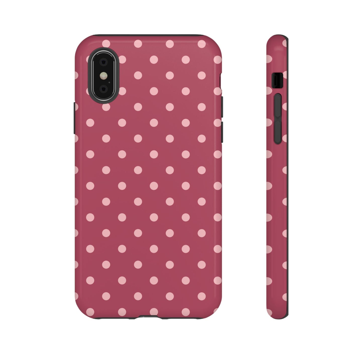 Pink Dot Pattern Phone Case