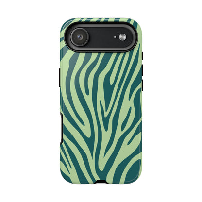 Boutique Sage Tiger Print Phone Case