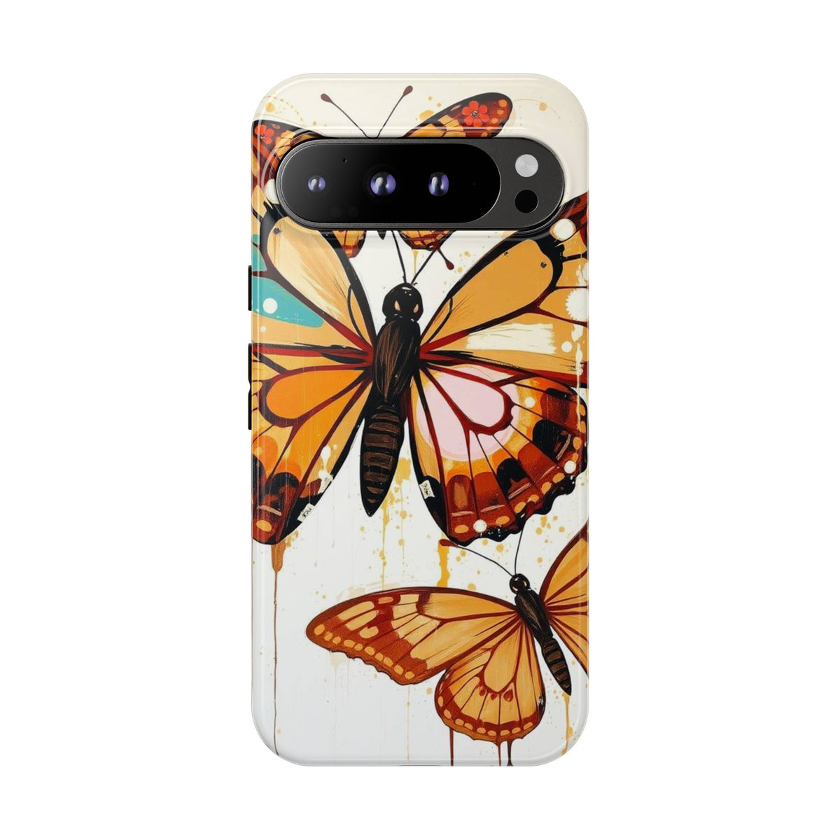 Abstract Butterflies Design Phone Case - Multicolor Phone Case - Google Pixel 9 Pro XL / Glossy