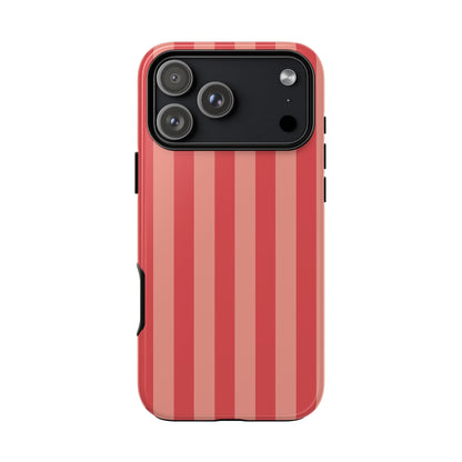 Light Pink Stripe Pattern Phone Case - Pink Phone Case - iPhone 17 Pro Max / Glossy