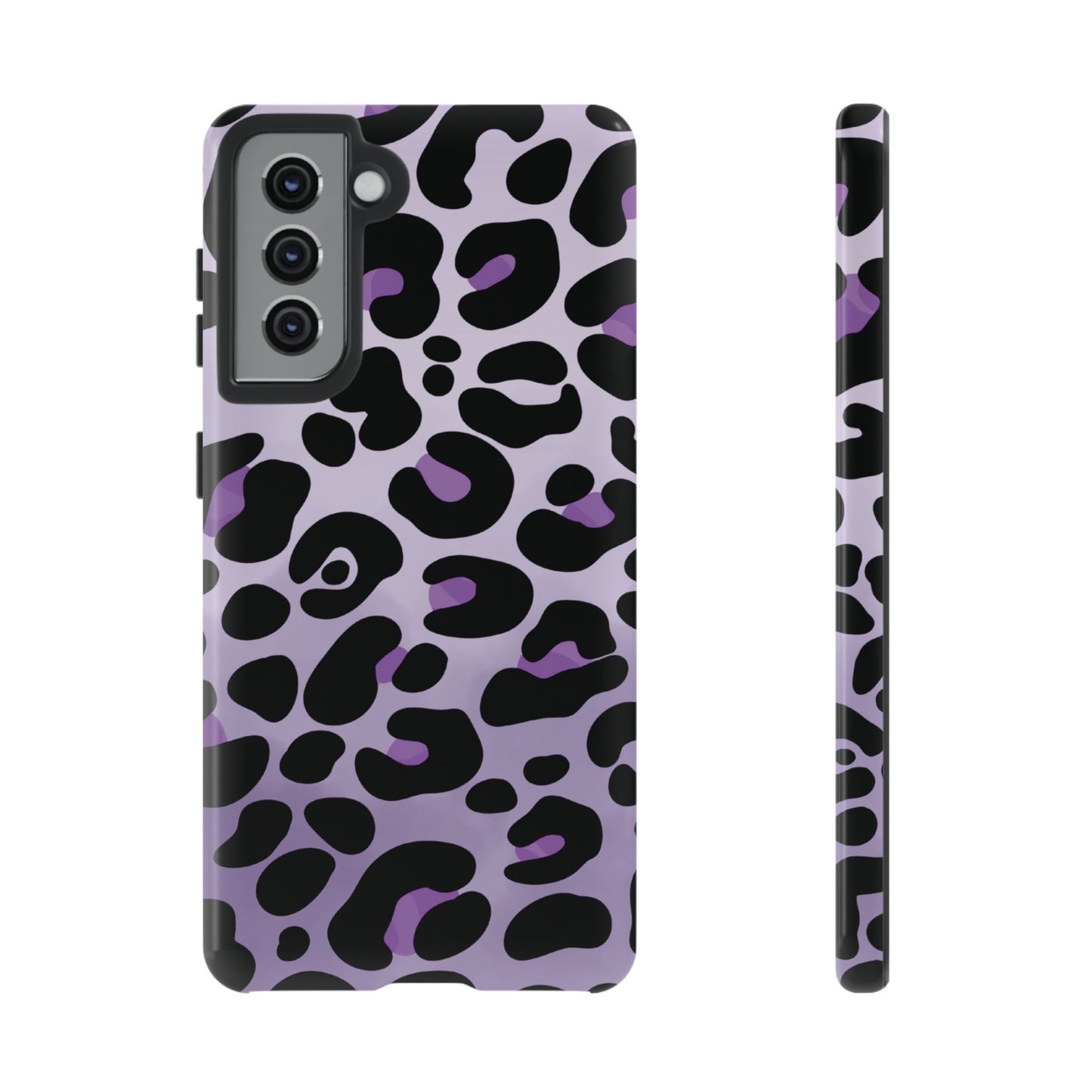 Pretty Lavender Leopard Print Phone Case