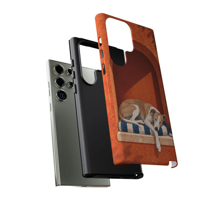 Whippet Siesta Nook Phone Case - Multicolor Phone Case