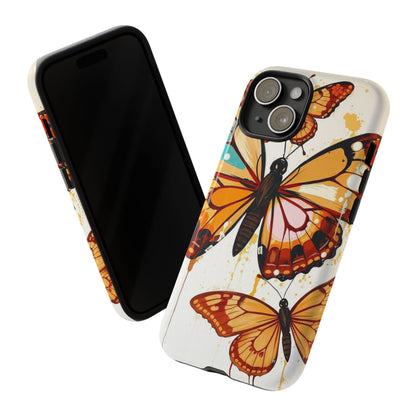Abstract Butterflies Design Phone Case - Multicolor Phone Case