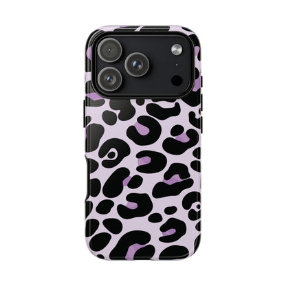 Pretty Lavender Leopard Print Phone Case