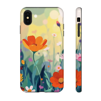 Pop Art Style Wildflower Design Phone Case - Multicolor Phone Case - iPhone XS MAX / Glossy