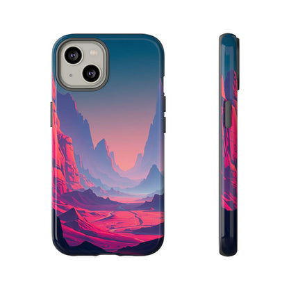 Alien Vista Design Phone Case - Multicolor Phone Case - iPhone 14 / Glossy