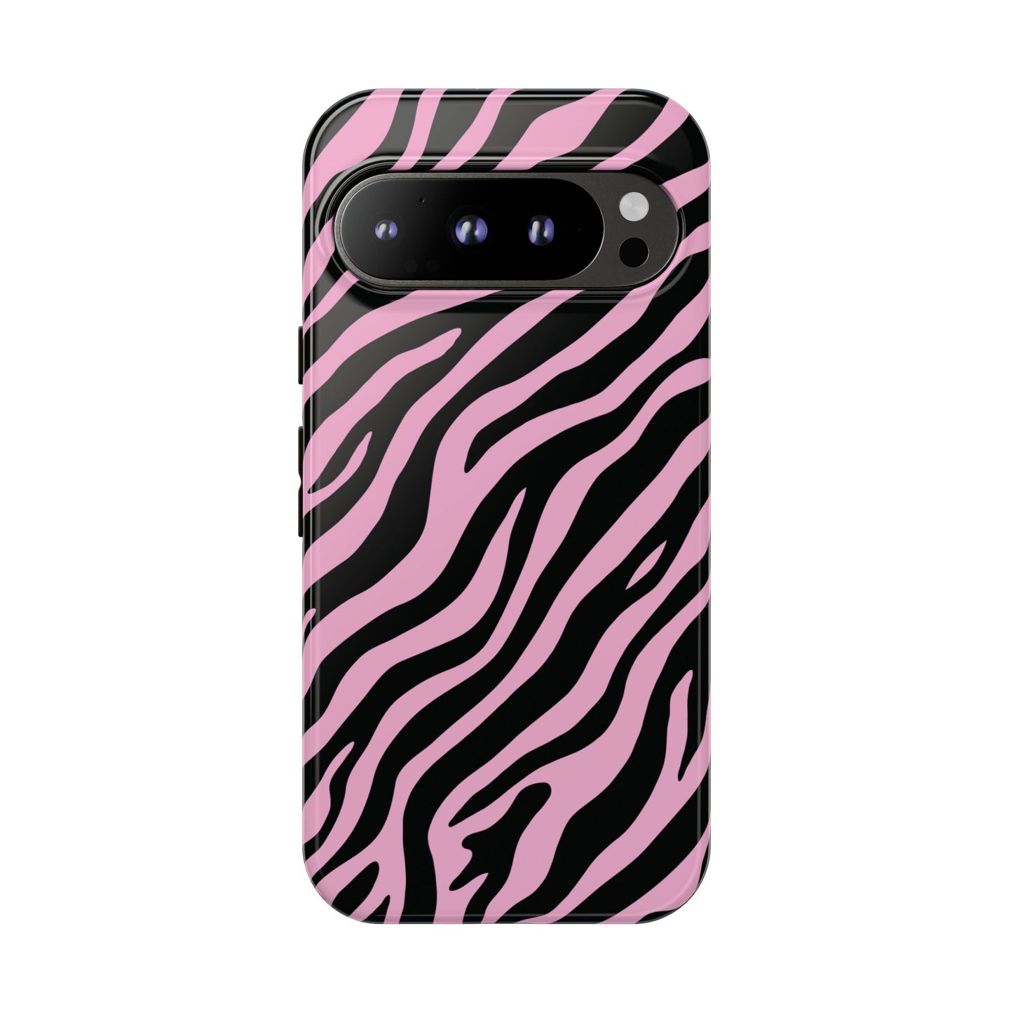 Stylish Blush Zebra Print Phone Case