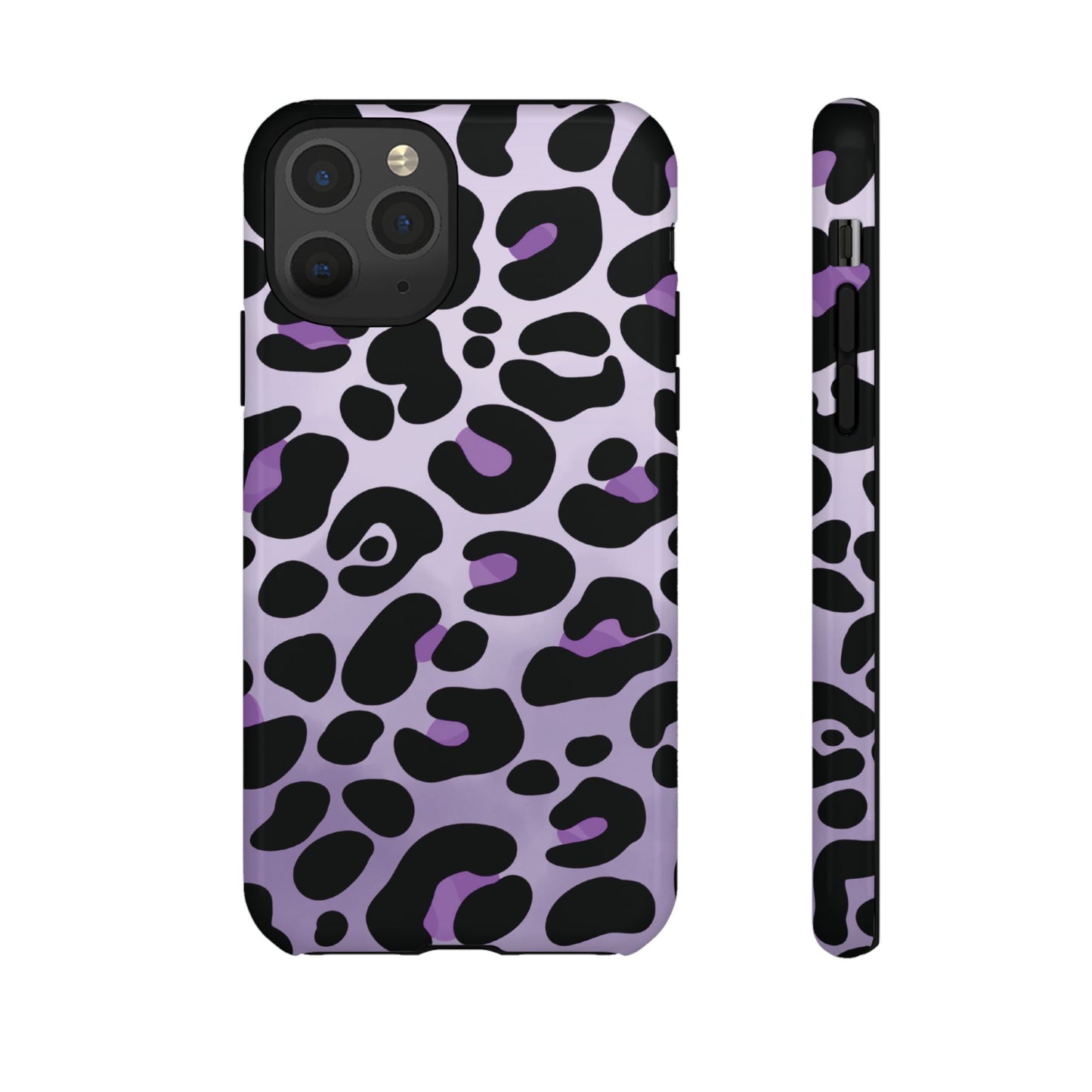 Pretty Lavender Leopard Print Phone Case
