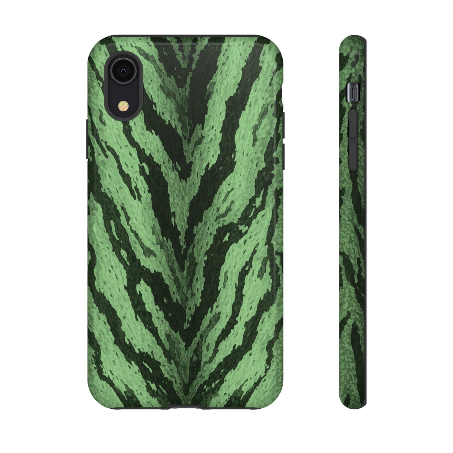 Sage Tiger Print Phone Case