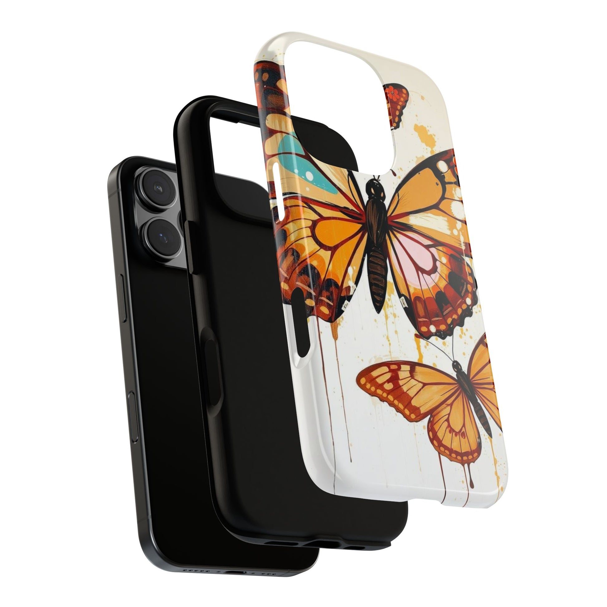 Phone Case - Abstract Butterflies Design Phone Case