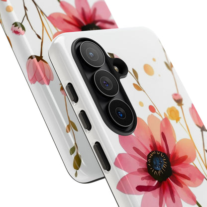 Watercolour Style Simple Wildflower Design Phone Case - Multicolor Phone Case