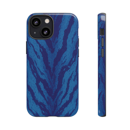 Midnight Tiger Print Phone Case