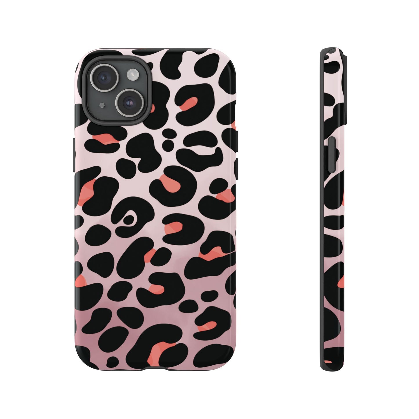 Cute Blush Leopard Print Phone Case