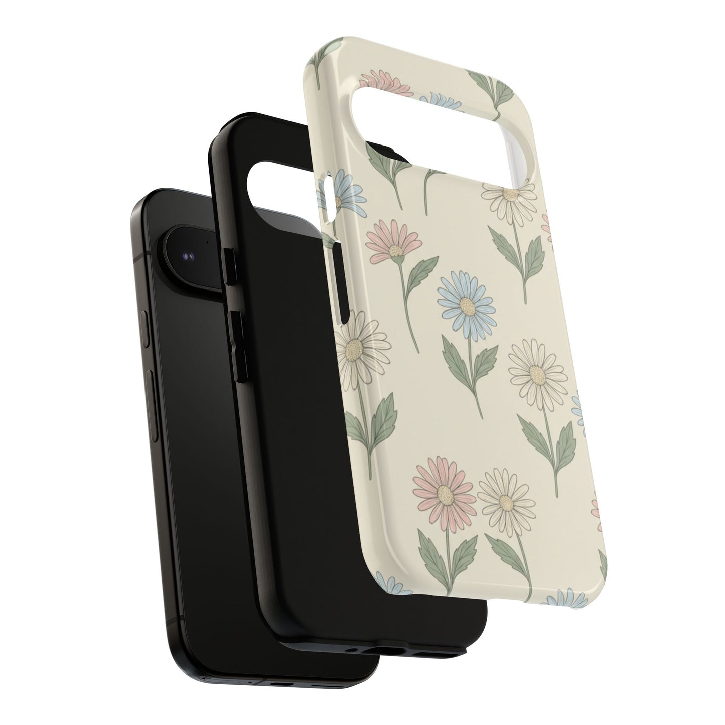 Pretty Pastel Daisy Pattern Phone Case