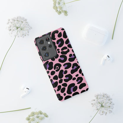 Pretty Pink & Lavender Leopard Print