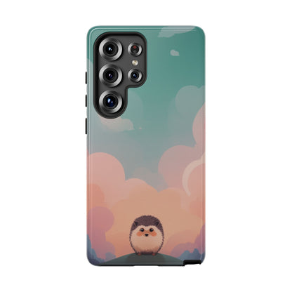Cute Hedgehog & Cloud Design Phone Case