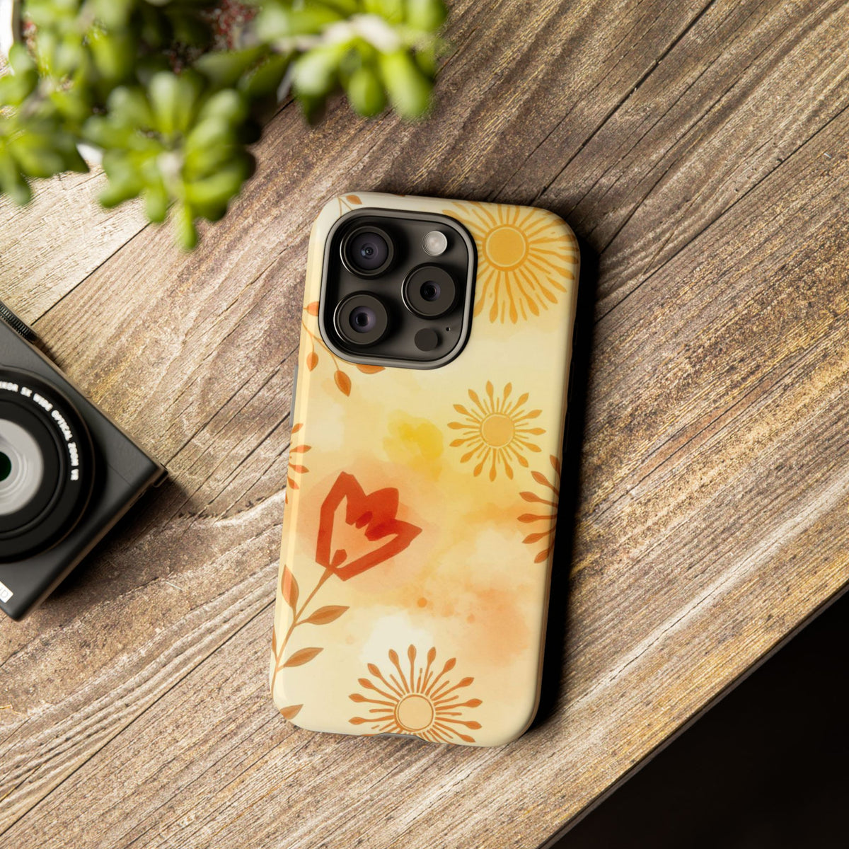 Boho Chic Watercolour Pattern Phone Case - Multicolor Phone Case