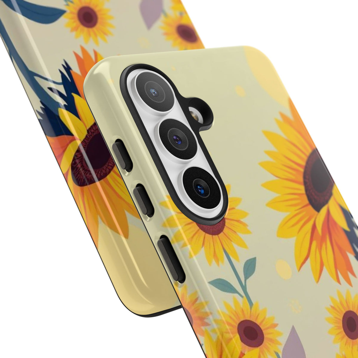Modern Flat Sunflower Design Phone Case - Multicolor Phone Case