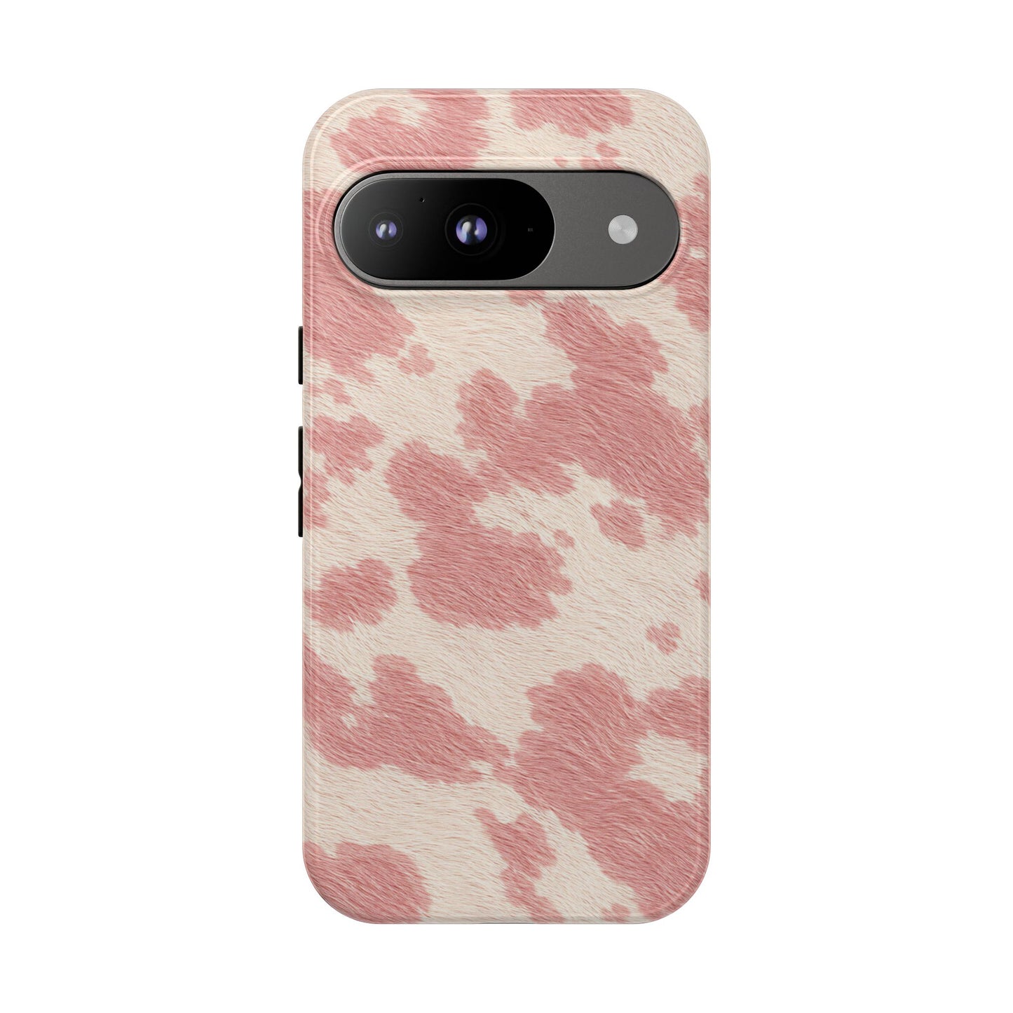 Pretty Blush Cow Print Phone Case