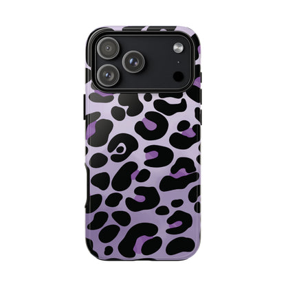 Pretty Lavender Leopard Print Phone Case