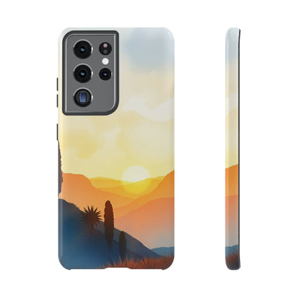 Watercolour Sunset Design Phone Case - Multicolor Phone Case - Samsung Galaxy S21 Ultra / Glossy