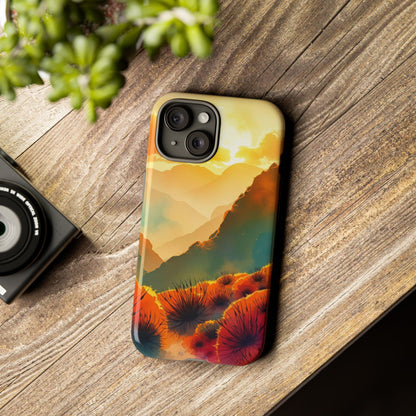 Ideallic Watercolour Sunset Design Phone Case - Multicolor Phone Case