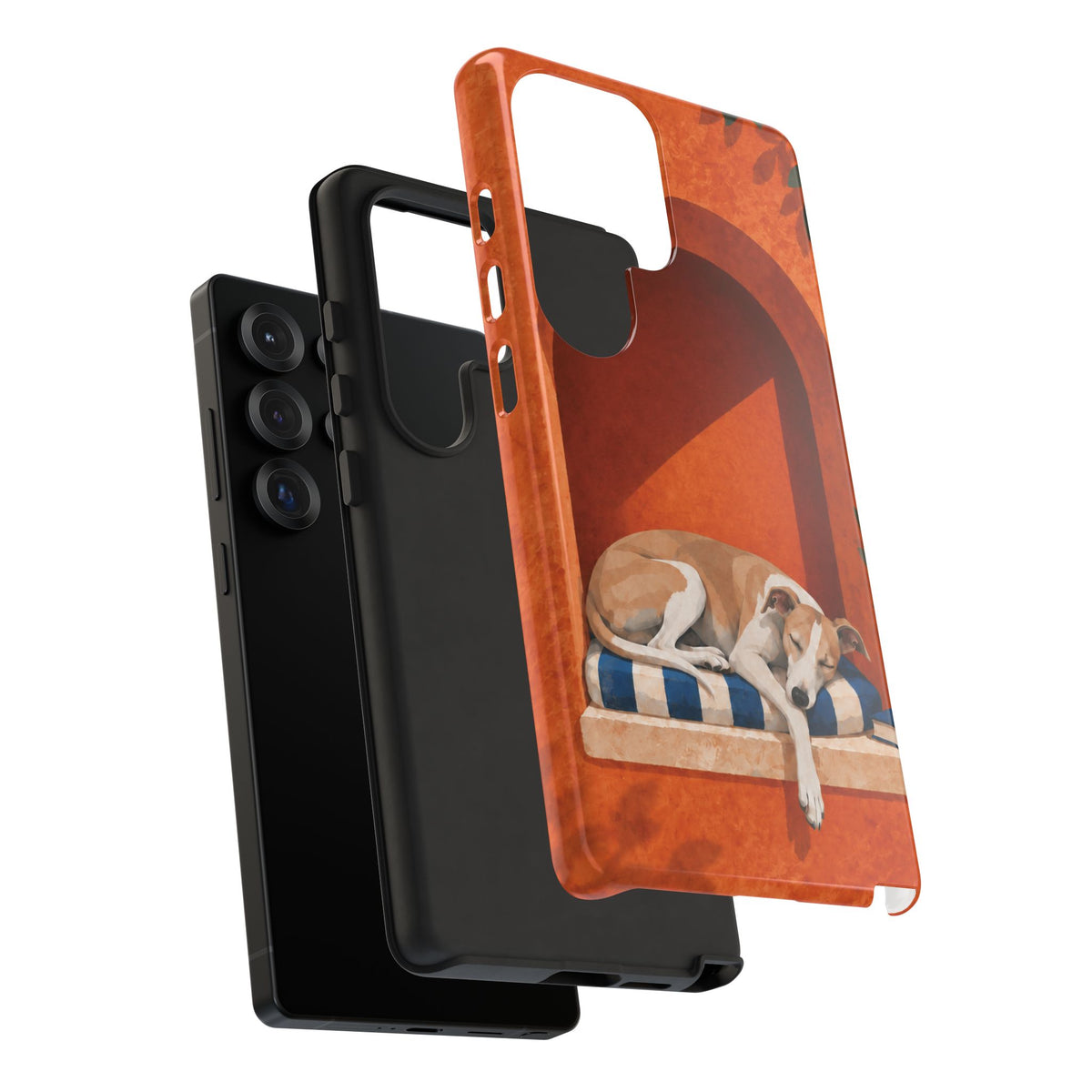 Whippet Siesta Nook Phone Case - Multicolor Phone Case