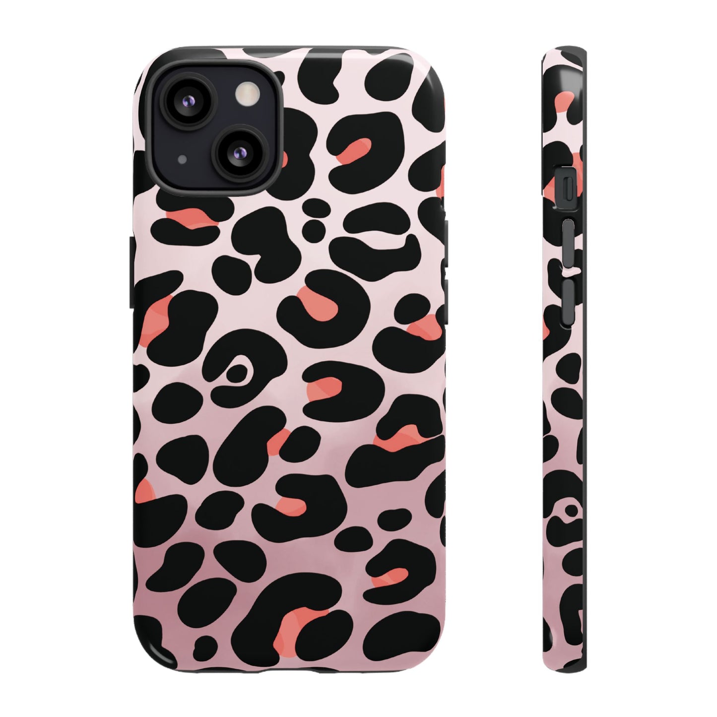 Cute Blush Leopard Print Phone Case