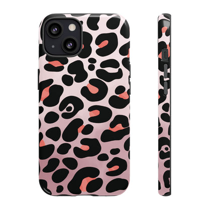 Cute Blush Leopard Print Phone Case