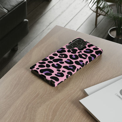 Pretty Pink & Lavender Leopard Print