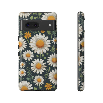Google Pixel 7 / Glossy Phone Case - Daisies Floral Pattern 3 Phone Case
