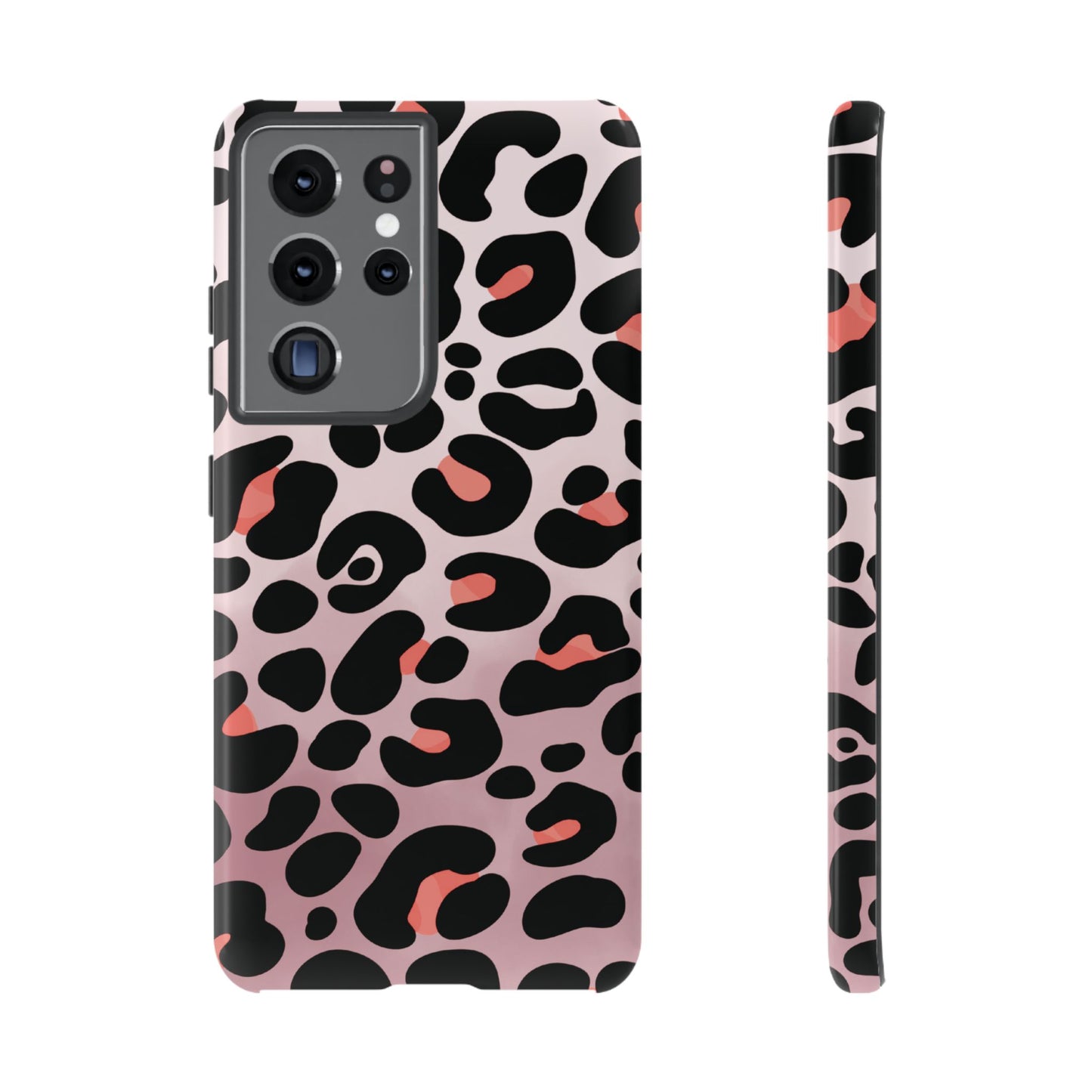 Cute Blush Leopard Print Phone Case