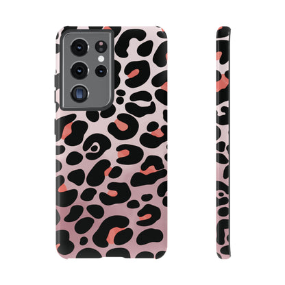 Cute Blush Leopard Print Phone Case