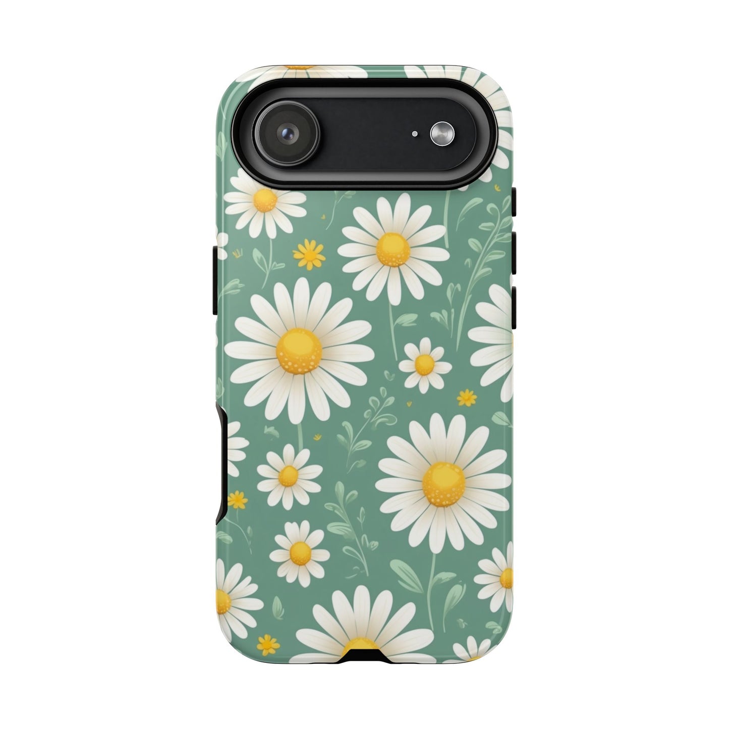 iPhone 17 Air / Glossy Phone Case - Daisies Floral Pattern 1 Phone Case