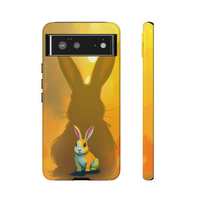 Google Pixel 6 / Glossy Phone Case - Shadow Rabbit Design Phone Case