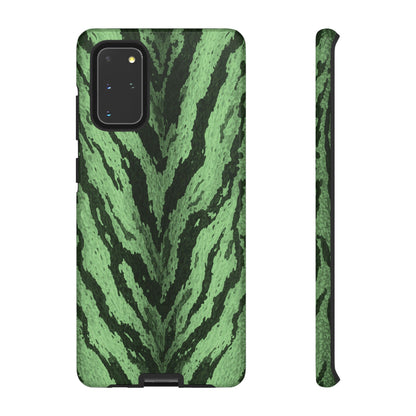 Sage Tiger Print Phone Case