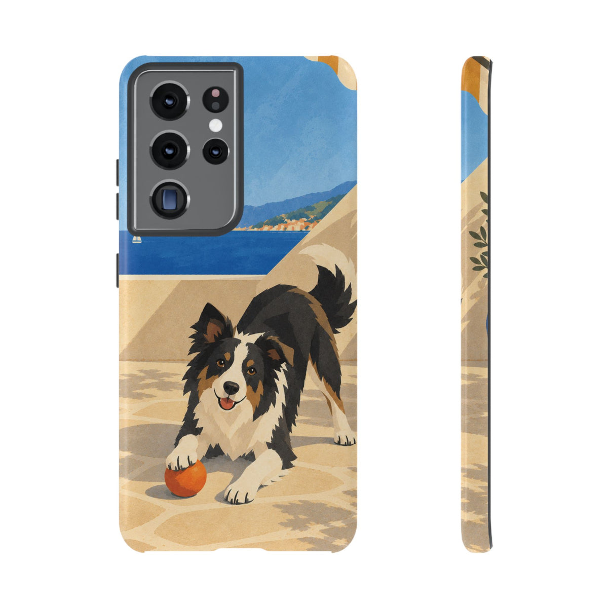Border Collie One More Throw Phone Case - Multicolor Phone Case - Samsung Galaxy S21 Ultra / Glossy