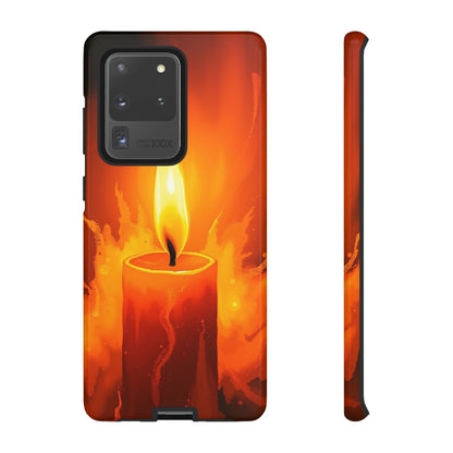 Red Candle Phone Case - Multicolor Phone Case - Samsung Galaxy S20 Ultra / Glossy