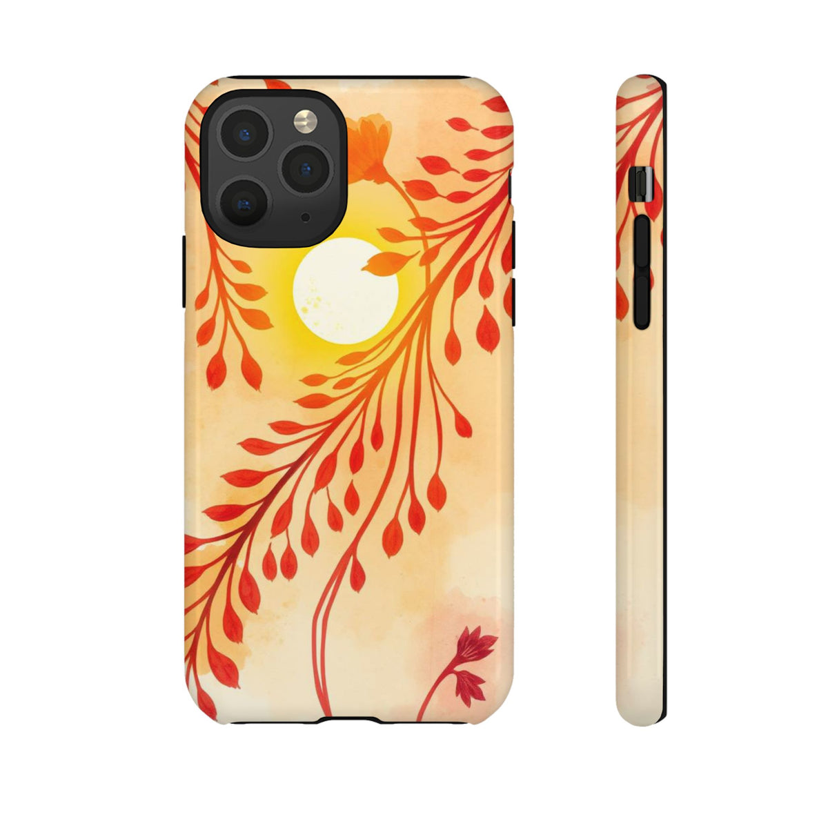 Boho Chic Watercolour Sunset Design Phone Case - Multicolor Phone Case - iPhone 11 Pro / Glossy