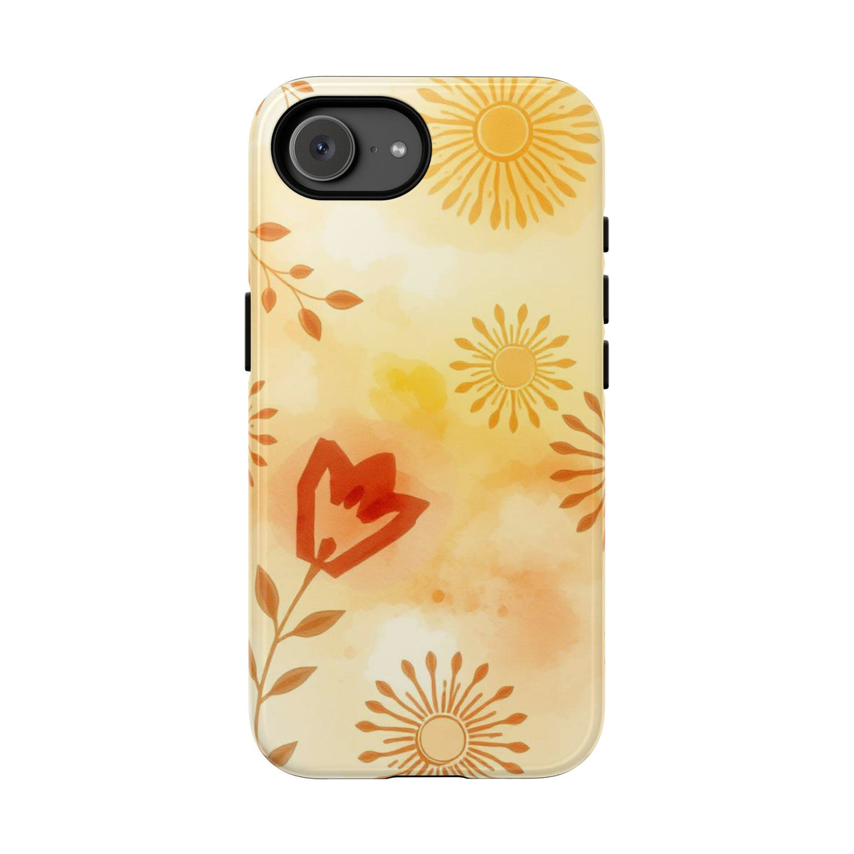 Boho Chic Watercolour Pattern Phone Case - Multicolor Phone Case - iPhone 17e / Glossy