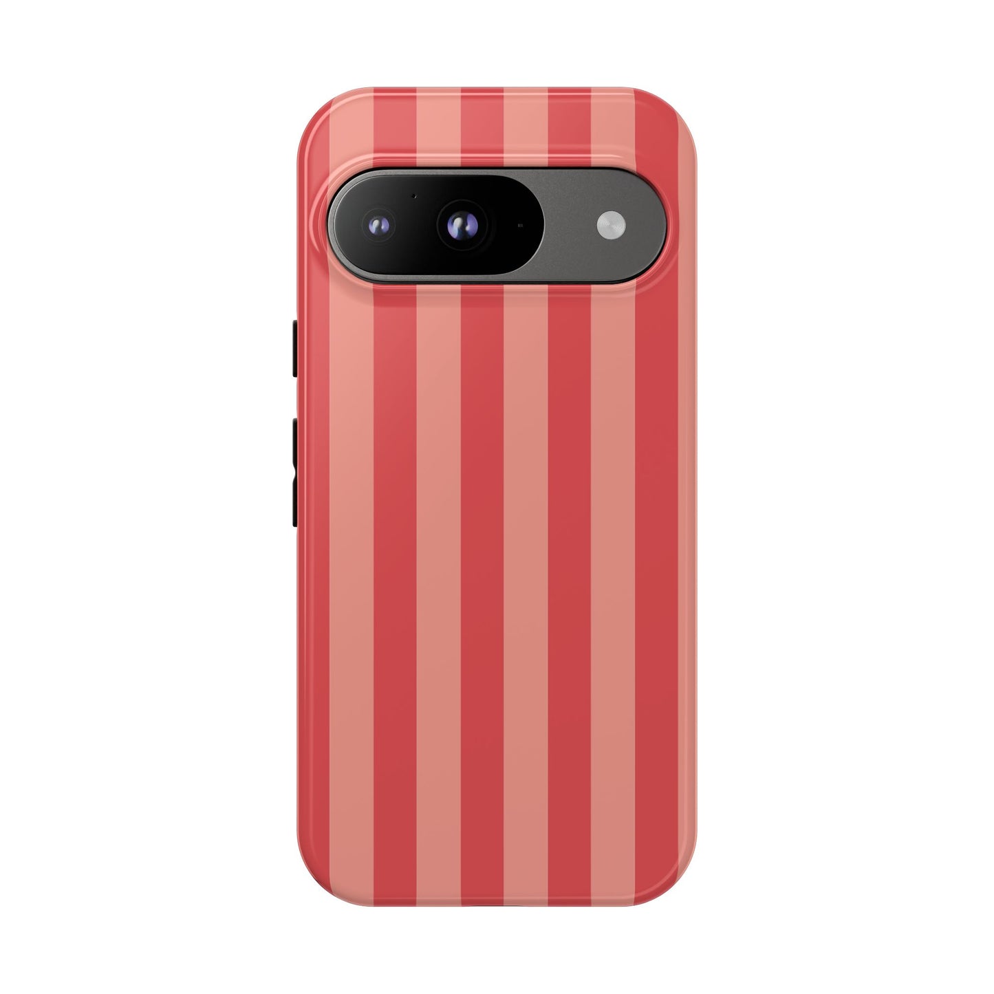 Google Pixel 9 / Glossy Phone Case - ’Light Pink Stripe Pattern’ Phone Case