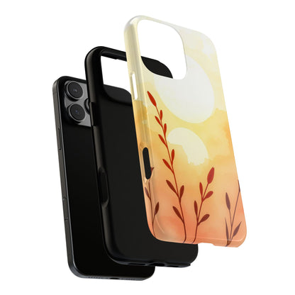 Watercolour Wildflower & Sun Design Phone Case - Multicolor Phone Case
