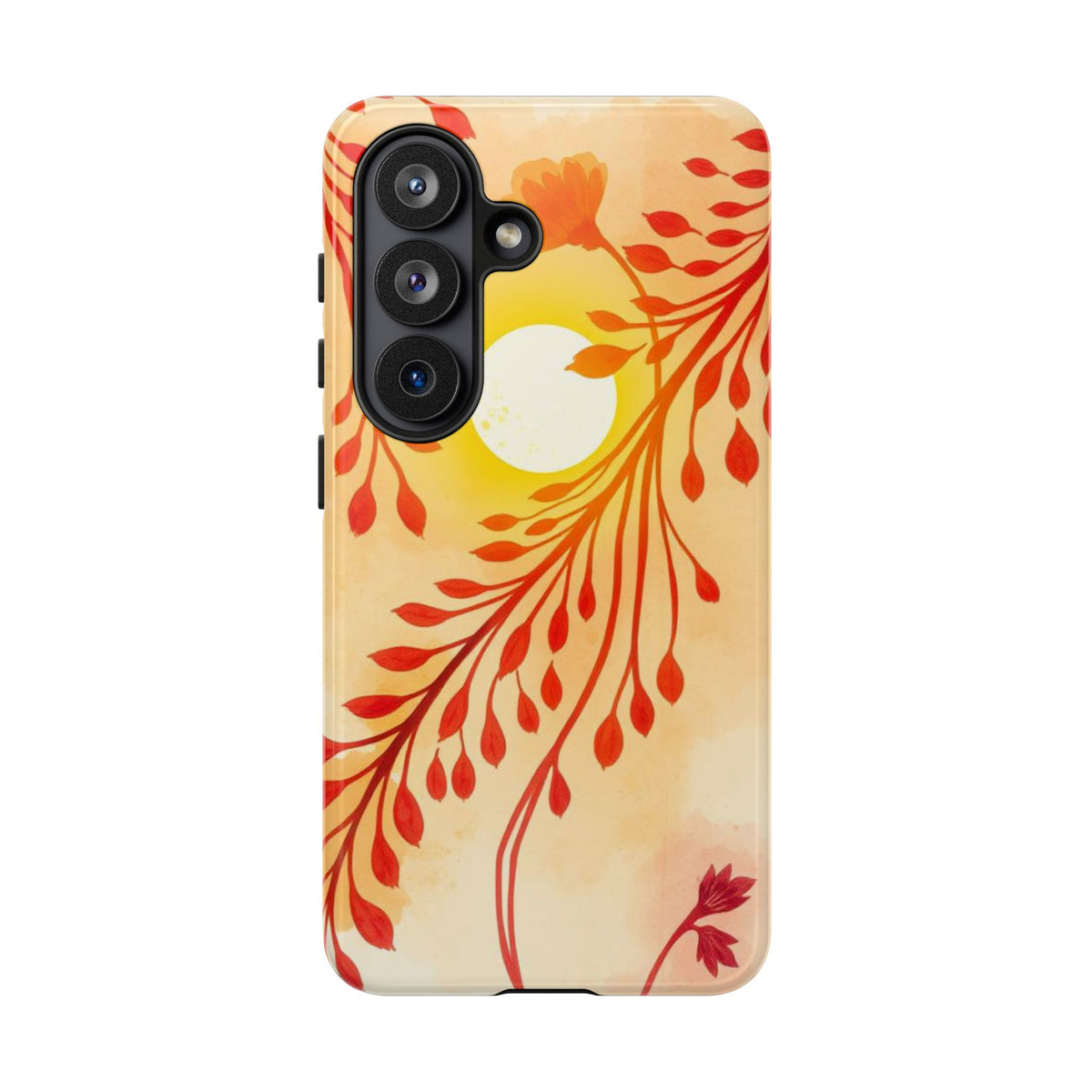 Boho Chic Watercolour Sunset Design Phone Case - Multicolor Phone Case - Samsung Galaxy S26 / Glossy